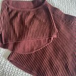 SheIn Brown two piece skirt set Photo 1