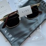 AIRE Spiral Sunglasses NWT Gold Photo 3