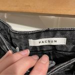 PacSun Grey Black Patches 90s Boyfriend Jeans High Rose Baggy Womens 30 Fall Photo 6