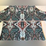 Chico's Chico’s Shift Casual Dress in Blue Paisley Print Chico’s Size 2 (Size L 12) EUC Photo 3