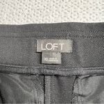 Loft Black Pull On Wide Leg Slacks Dress Pants Size XSmall EUC Photo 4