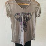Mudd  Elephant Short Sleeve Shirt Photo 0