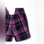 Victoria's Secret victoria’s secret pink and black plaid jogger pajama pants Photo 1