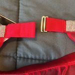 Victoria's Secret Victoria’s Secret Shine Strap Lace Garter Skirt Red Size XS/Small NWT Photo 3