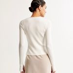 Abercrombie & Fitch Abercrombie Glossy Slim Cardigan Photo 1