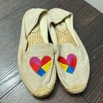 Soludos  Women’s 8.5 Heart Slip on Espadrille Shoes Photo 0