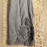 Torrid Grey Signature Waist Crochet Detail Crop Legging - size 1 Photo 4