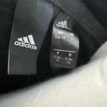 Adidas Heartracer Track Jacket SMALL Charcoal Gray Fleece Moto Zip Athleisure Photo 5