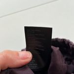 Anthropologie  Plaid Button Fly Jogger Pants Womens XS Purple Black Linen Blend Photo 4