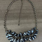 Vera Wang  Faceted Blue Bead Cluster Necklace Photo 0