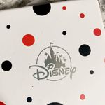 Disney NWT  Mickey Mouse Earrings with Pearl Gold and Red Photo 2