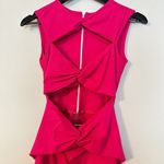 PORT DE BRAS Lauren Dress in Fuchsia Size Small Pink Photo 4