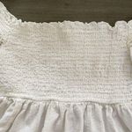 American Eagle Outfitters off the shoulder peplum white crop top size S Photo 4