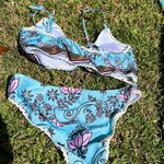 SheIn Gypsy Boho Style Paisley Bikini Summer Swimsuit Photo 2