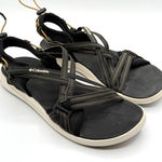 Columbia  Black Women's Sport Sandal Size Strappy Outdoor Hiking 10 Adjustable Photo 0