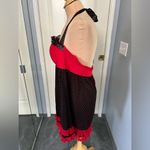 Torrid Black & Red Sexy Polka Dot Babydoll Chemise Lingerie Photo 4