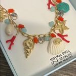 House of Harlow 1960 | Seashell Motif Necklace 🌊🐚🪸 Gold Photo 3