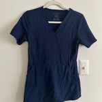 Jaanuu  navy scrub top size small Photo 0