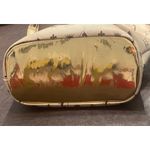 Baby Phat Rose Gold Logo Print Shoulder Bag Ring Handles & Strap Y2K Vintage Photo 6