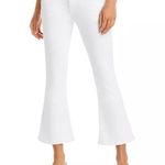 Frame Le Serge Cropped Flared Jeans in Blanc White Size 26 Photo 0