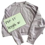 Abercrombie YPB Oversized Pullover Crewneck Purple Size XL Photo 6