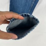 Boyish Billy Greed Womens 25 Blue Denim Cotton High Rise Medium Wash Button Fly Photo 3