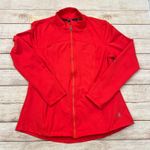 Spyder Active Women Red Zip Up Jacket Athletic Thumbholes Size L Size L Photo 0