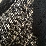 14th & Union 🌞 Short Sleeve Black Open Knit Cardigan/Cover-Up A Photo 3