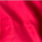 Y2K Red Satin Marabou trim Feathered Dress Photo 5