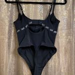 YITTY Black Shimmer Spotlight Shaping Demi Bodysuit, S NWT Photo 1