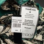 Betsy and Adam . Layla Halter Top Foil Print Gown. Photo 6