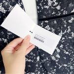 Alexis • Whitney Dress black white lace two tone colorblock sheath midi Photo 6