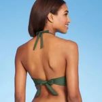 Kona Sol NWT  Green Bikini Top Photo 2