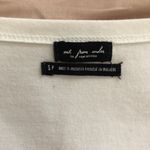 Urban Outfitters White Crop Long-Sleeve Top Photo 3