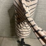 Black Halo H&M Striped Long Sleeve Crew Neck Maternity Top Size XL Photo 1