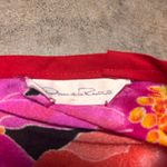Oscar de la Renta  Womens OSFM vibrant flower Shawl Boho Scarf Photo 2