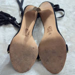 Ulla Johnson  Danielle Tassel High Heel Stiletto Sandals Black Women's Sz 38/US 8 Photo 9