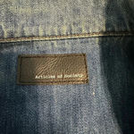 Articles of Society  Jean Jacket Size Small Cropped Denim Distressed Photo 1