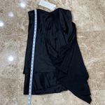 Adam Lippes 🛍️ 100% Silk Strapless black dress. Size 4. NWT Photo 3