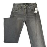 Mavi Jeans Anika Gray High Rise Fray Hem Crop Flare Jeans Women’s Size 27 x 27 Photo 0