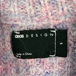 ASOS DESIGN Rolled Edge Twist Yarn Wool Blend Cropped Sweater, Size Small Photo 2