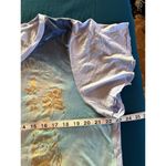 Disney BEAUTY & THE BEAST Blue Gold Short Sleeve Tee Shirt Top Women 2XL Photo 1