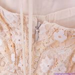 Free People NEW Lexi Strappy Lace Romper, L Photo 13