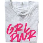 EXPRESS GIRL POWER  One Eleven Short Sleeve T Women’s M Neon Pink Graphic Photo 3