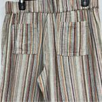 For Cynthia  Striped Linen blend Pants w/pockets Size medium drawstring Photo 4