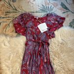 Diane Von Furstenberg  Aba Wrap-Effect Printed Crepe Midi Dress Photo 4