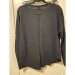 Le miel‎ boutique black long sleeve Medium Lounge Top Raw Seams Fluff Sleeve Photo 4