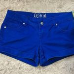 Delia's Delia’s size 7 OLiViA blue shorts Photo 2