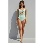 Beach Riot Tyler One Piece Swim, Creme De Knit, Large Photo 1
