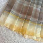 Theory Angelina Pleated A Line Silk Skirt size 2 Photo 2